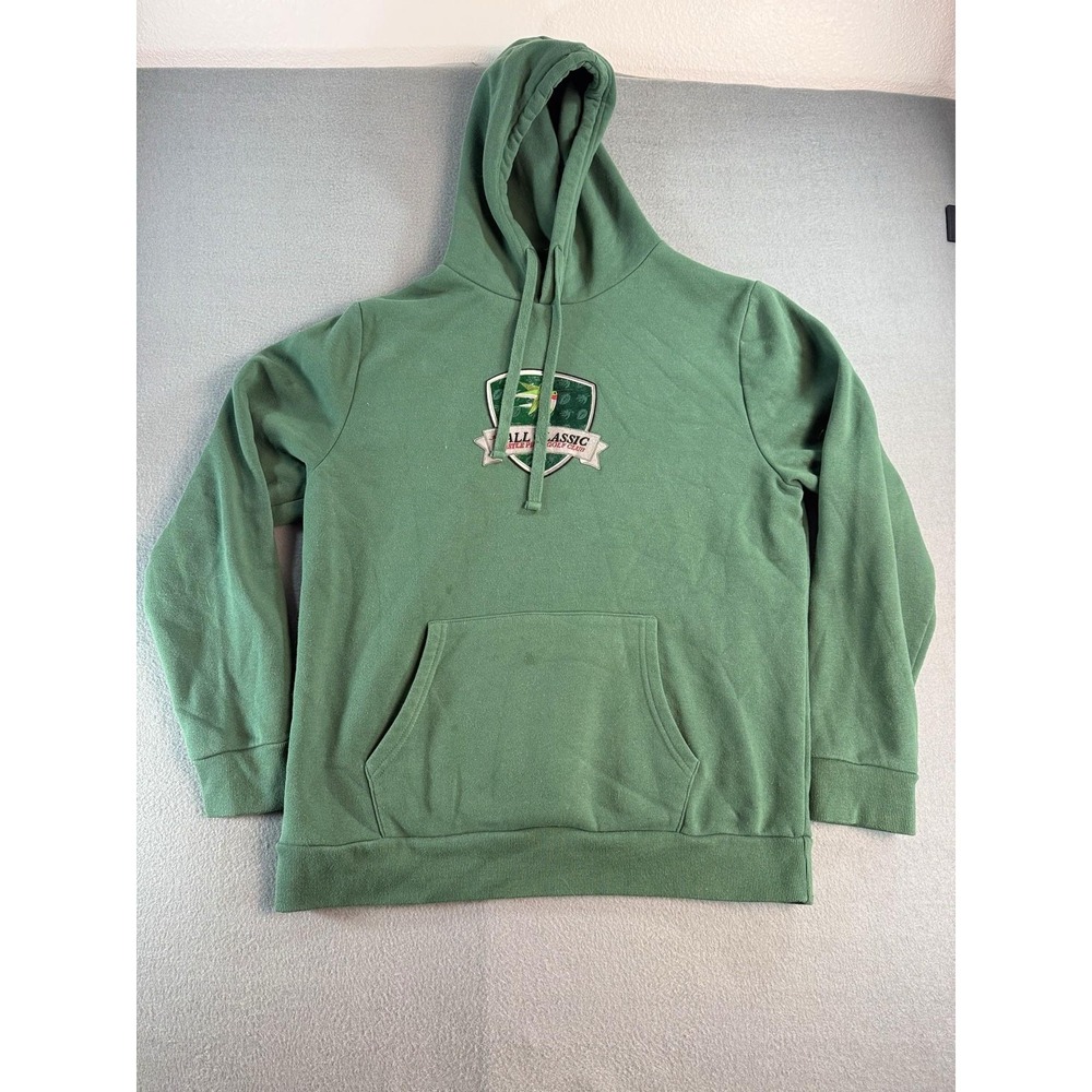 Castle Pines Hoodie Mens Large Green Golf Graphic Pullover American Needle